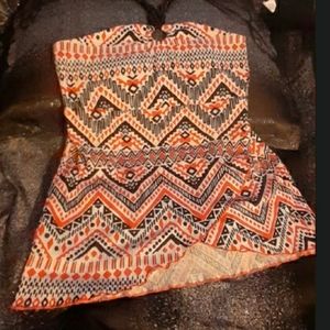 NWT Bead Halter Knit Top Sz XL 15/17